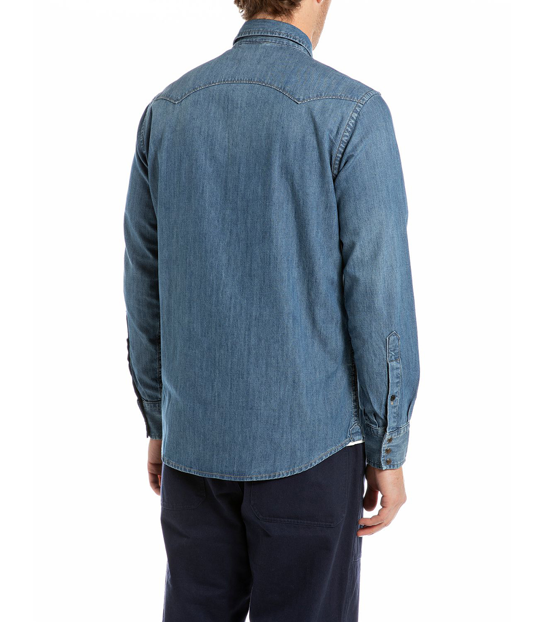 ウエスタンデニムシャツ 詳細画像 ブルー 2